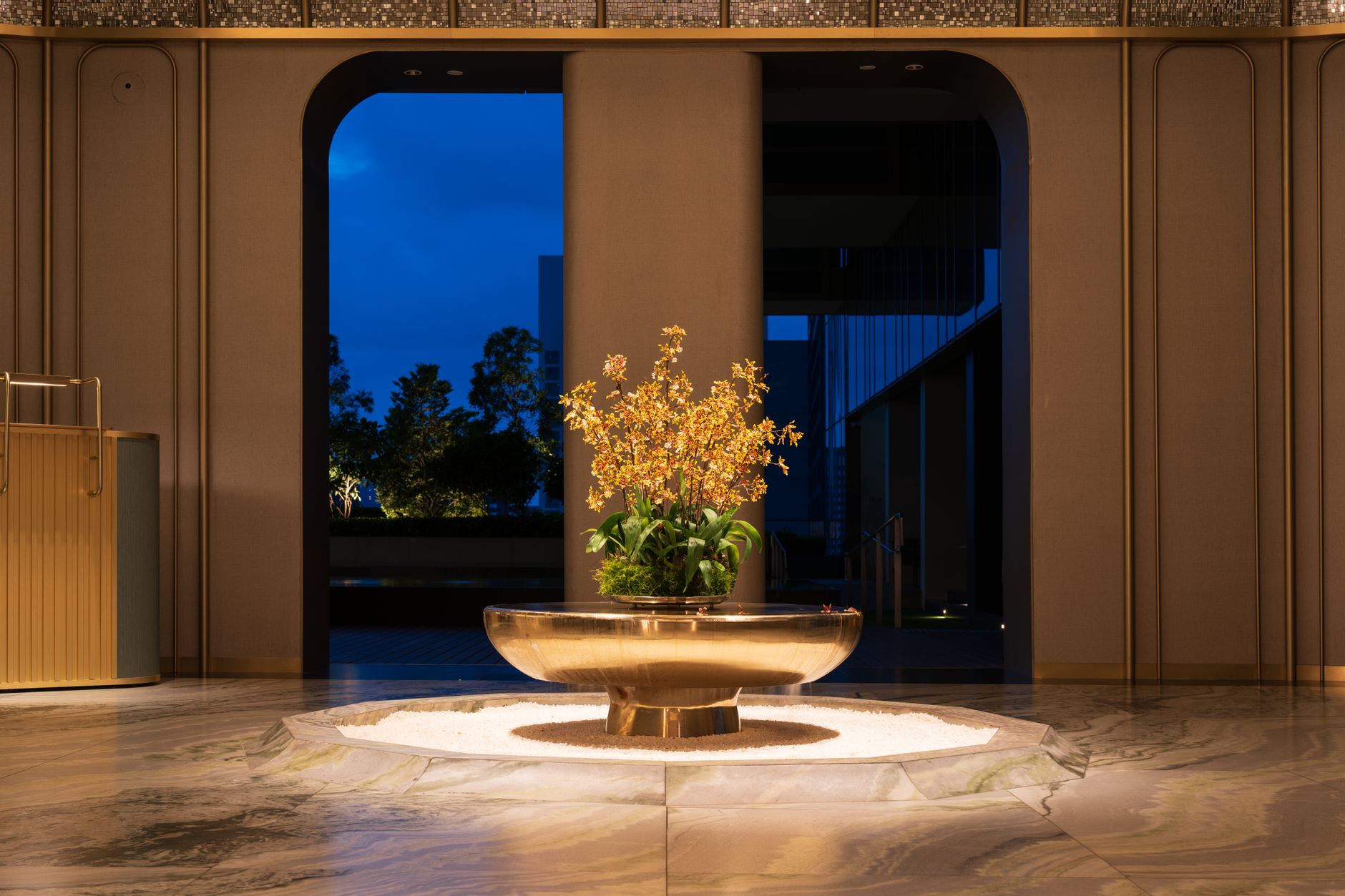 Luxury property terrace