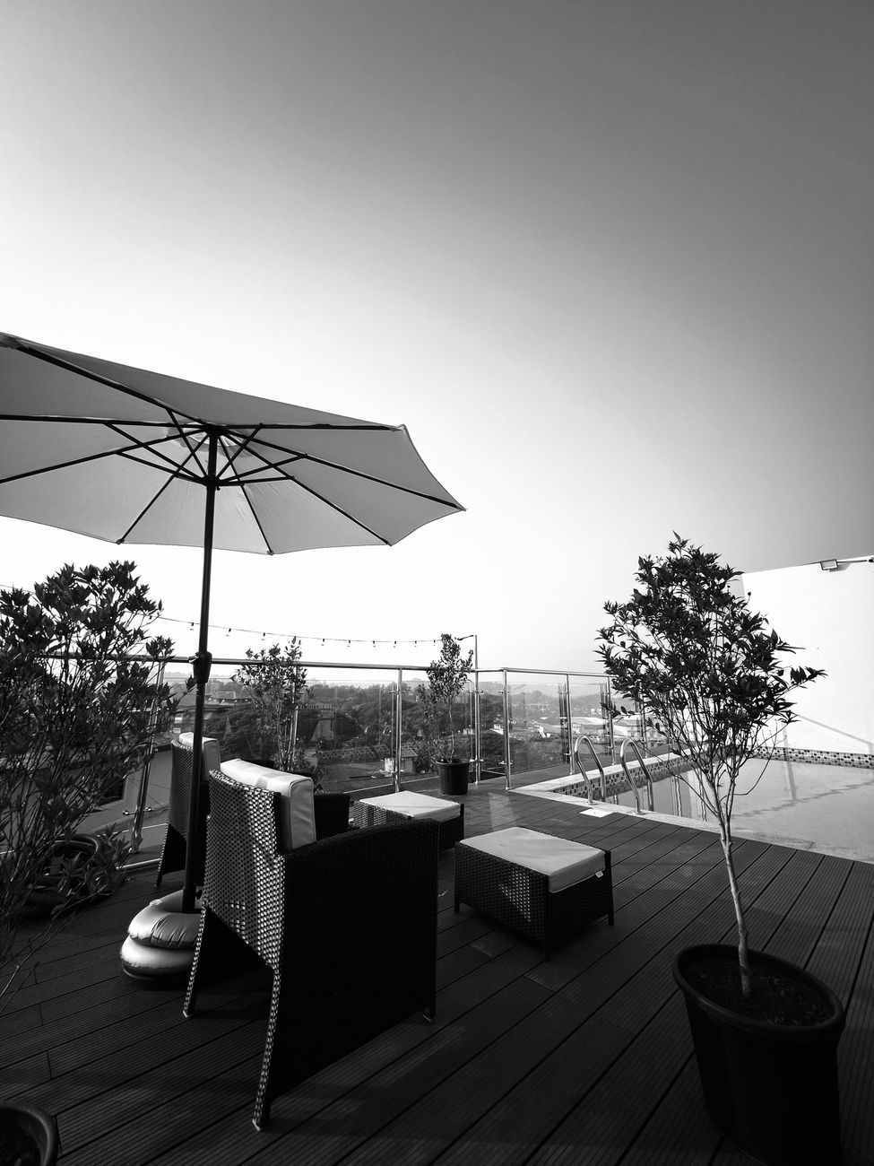 Penthouse overlook private pool